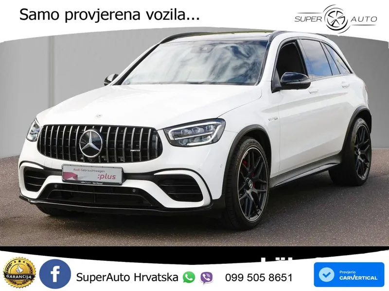 Mercedes AMG GLC 63 S V8 (510 KS) 4MATIC+ MCT ACC+GR SJED+360+PANO