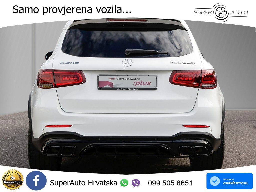 Mercedes AMG GLC 63 S V8 (510 KS) 4MATIC+ MCT ACC+GR SJED+360+PANO