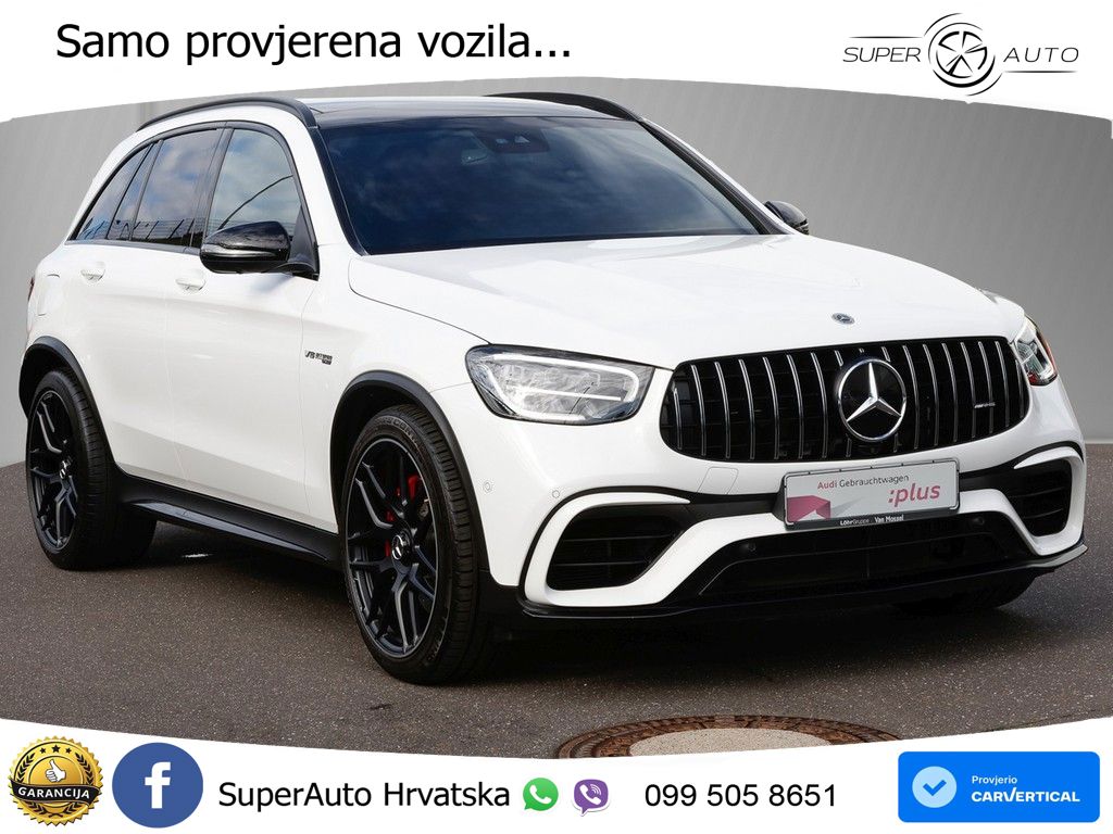 Mercedes AMG GLC 63 S V8 (510 KS) 4MATIC+ MCT ACC+GR SJED+360+PANO
