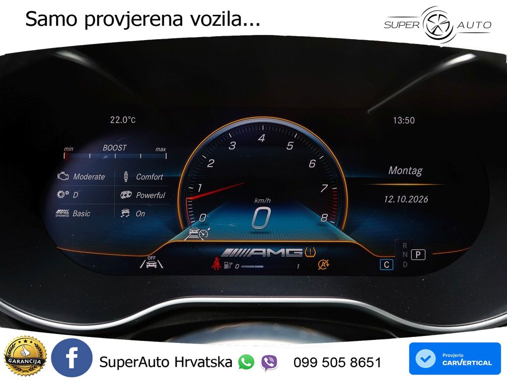 Mercedes AMG GLC 63 S V8 (510 KS) 4MATIC+ MCT ACC+GR SJED+360+PANO