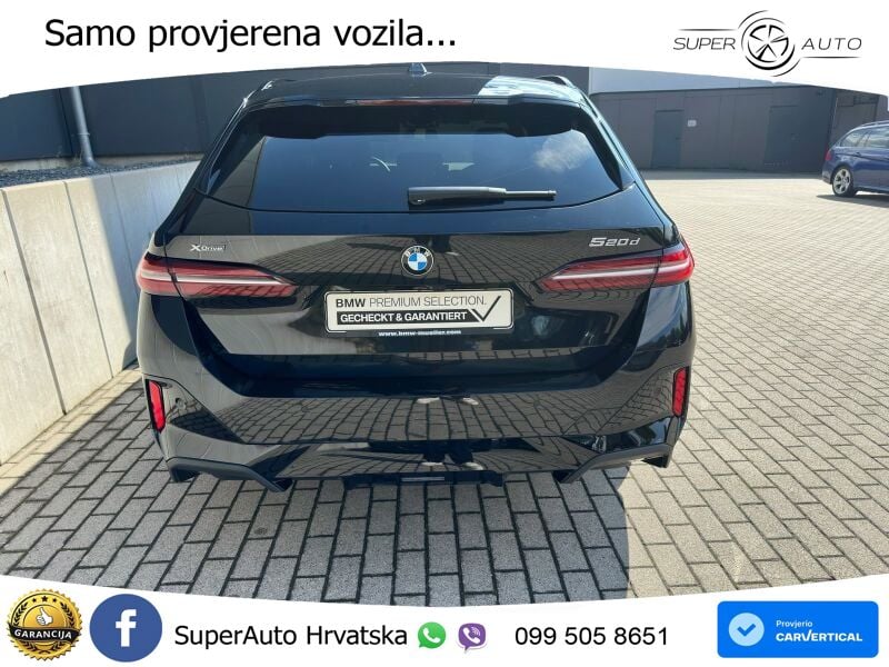 BMW 520d Touring (197 KS) xDrive Steptronic M Sport LED+GR SJED+ACC