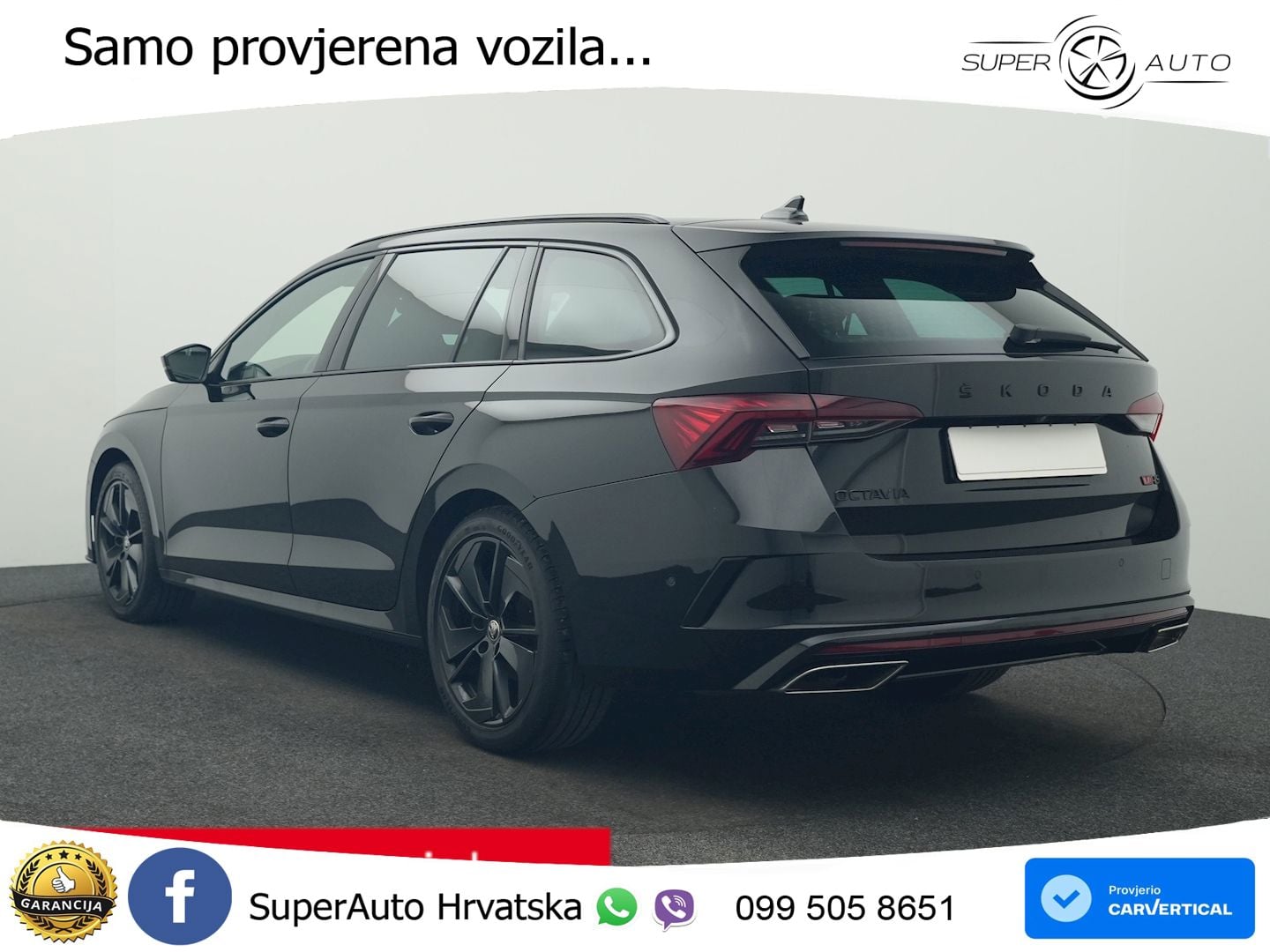 Škoda Octavia Combi RS 2.0 TDI (200 KS) DSG MATRIX+GR SJED+KAM