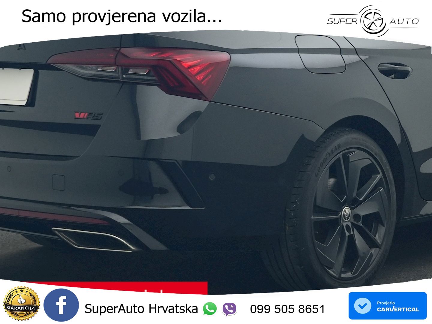 Škoda Octavia Combi RS 2.0 TDI (200 KS) DSG MATRIX+GR SJED+KAM