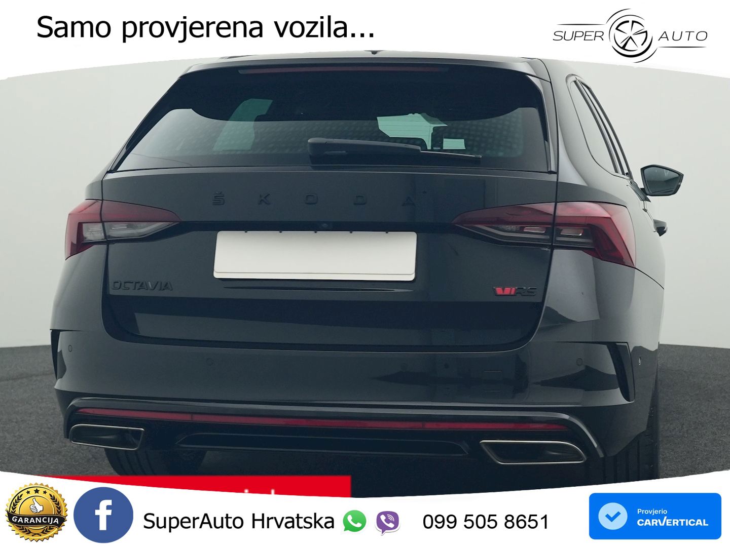 Škoda Octavia Combi RS 2.0 TDI (200 KS) DSG MATRIX+GR SJED+KAM