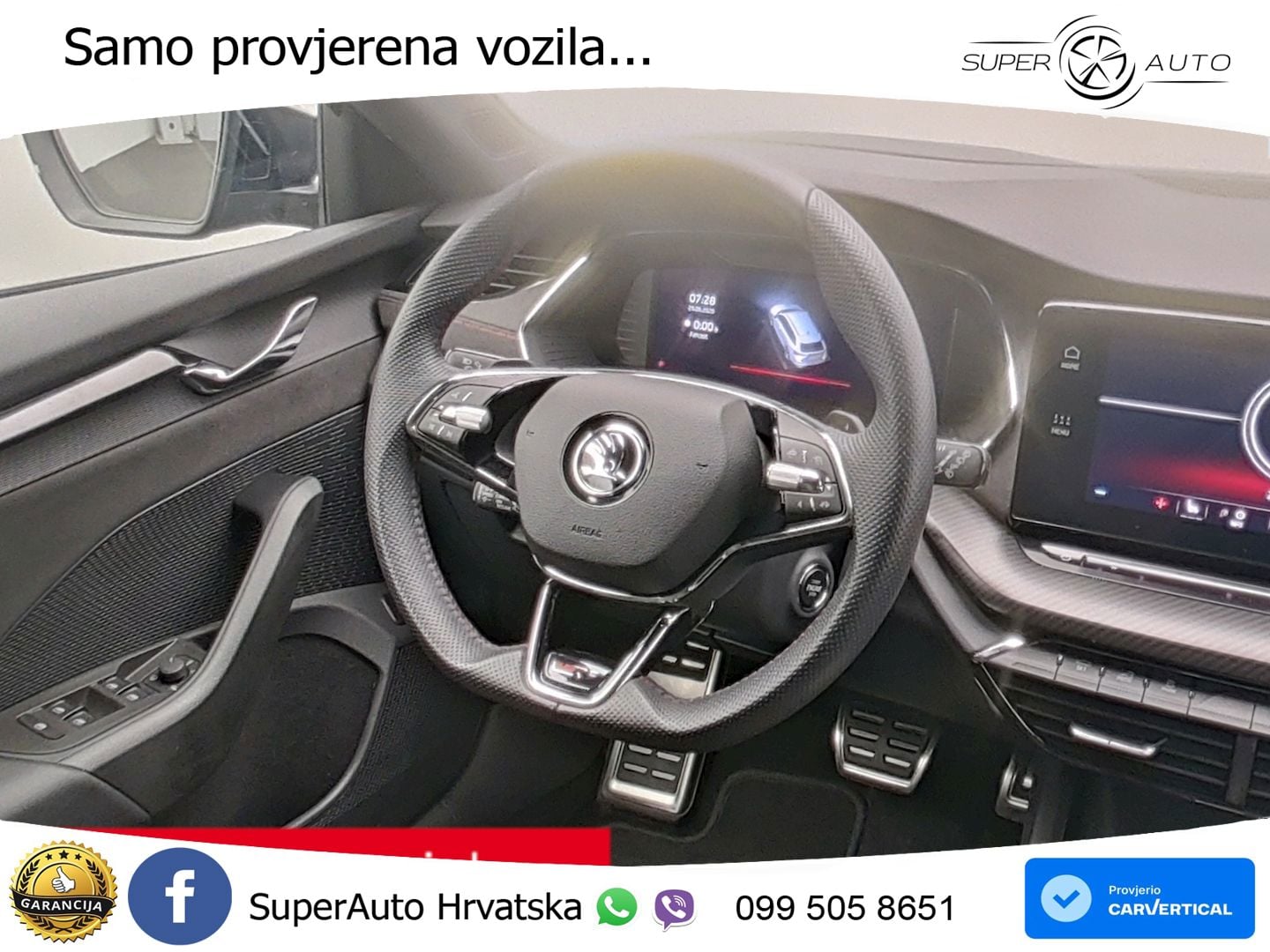 Škoda Octavia Combi RS 2.0 TDI (200 KS) DSG MATRIX+GR SJED+KAM