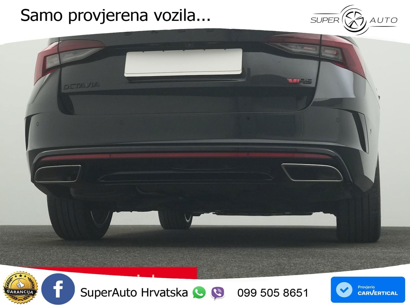 Škoda Octavia Combi RS 2.0 TDI (200 KS) DSG MATRIX+GR SJED+KAM