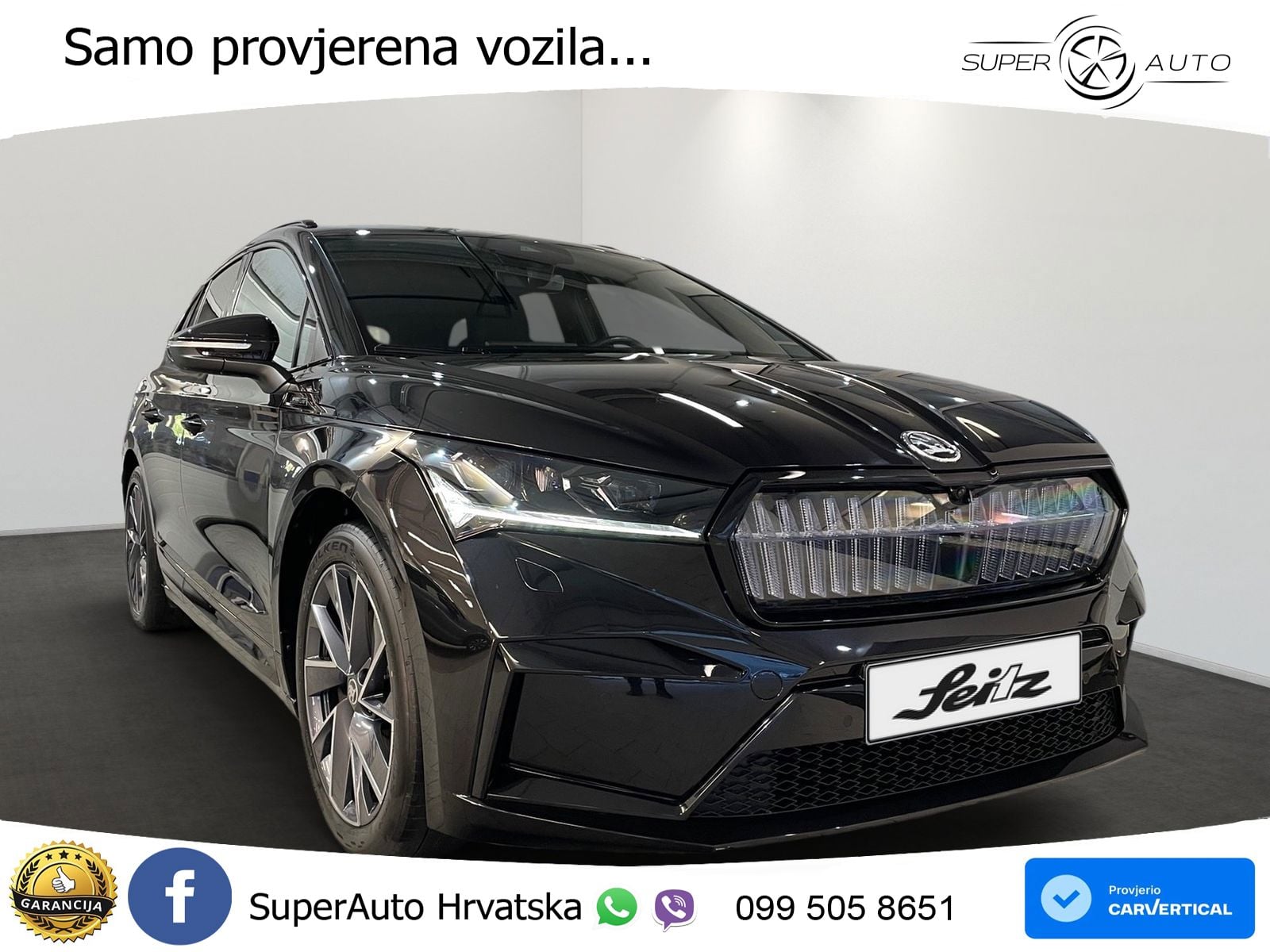 Škoda Enyaq iV 80x 82 kWh (265 KS) AWD SportLine LED+ACC