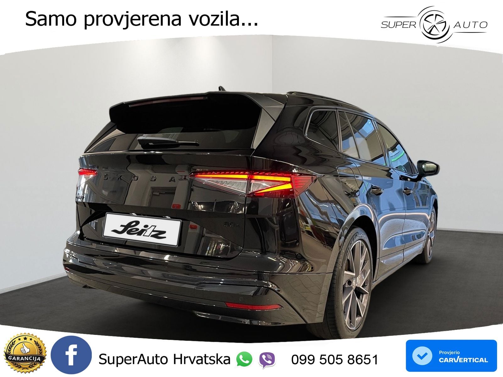 Škoda Enyaq iV 80x 82 kWh (265 KS) AWD SportLine LED+ACC