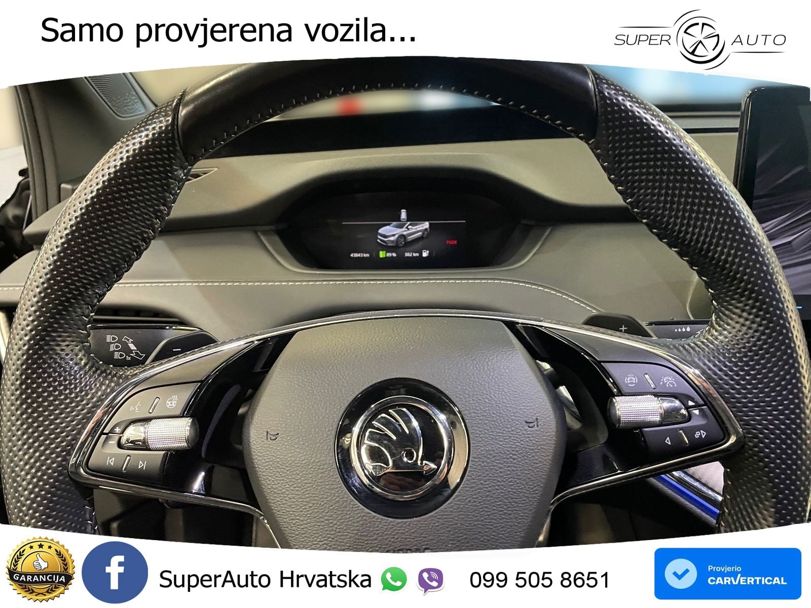 Škoda Enyaq iV 80x 82 kWh (265 KS) AWD SportLine LED+ACC