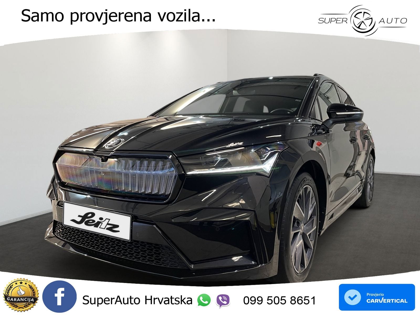 Škoda Enyaq iV 80x 82 kWh (265 KS) AWD SportLine LED+ACC