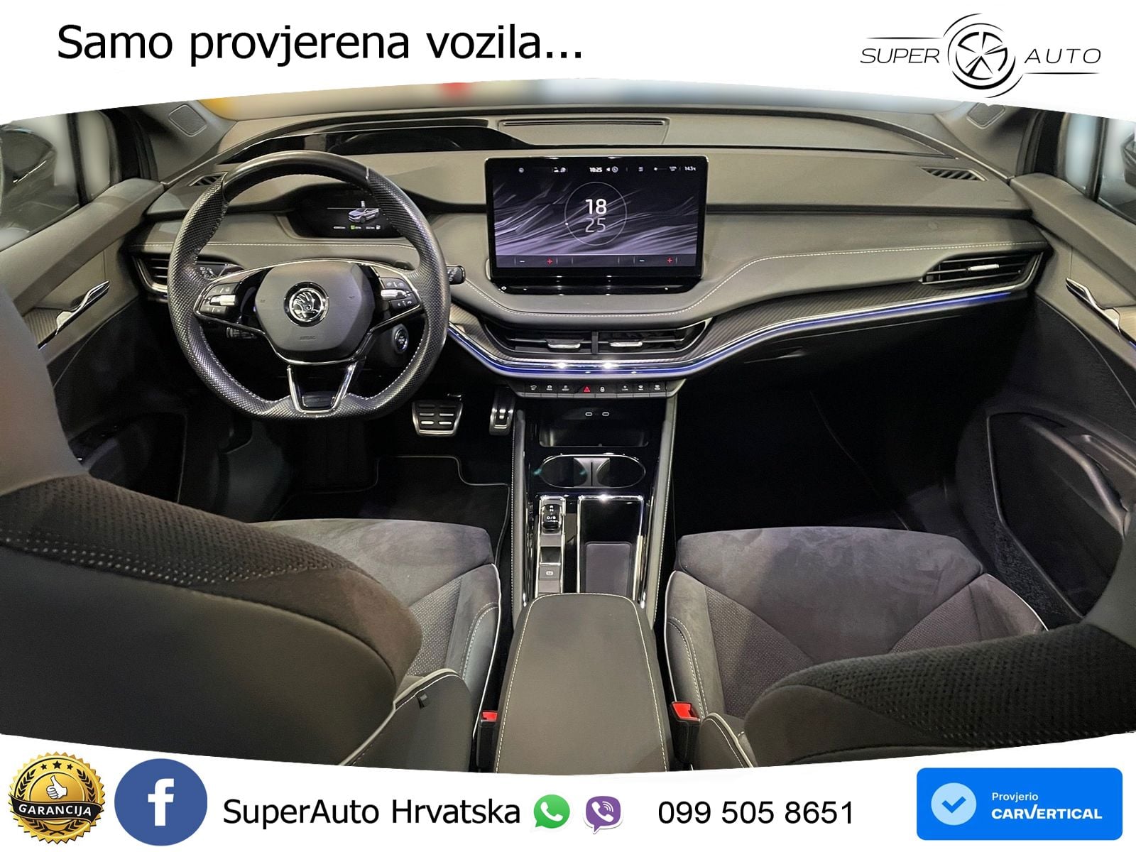 Škoda Enyaq iV 80x 82 kWh (265 KS) AWD SportLine LED+ACC