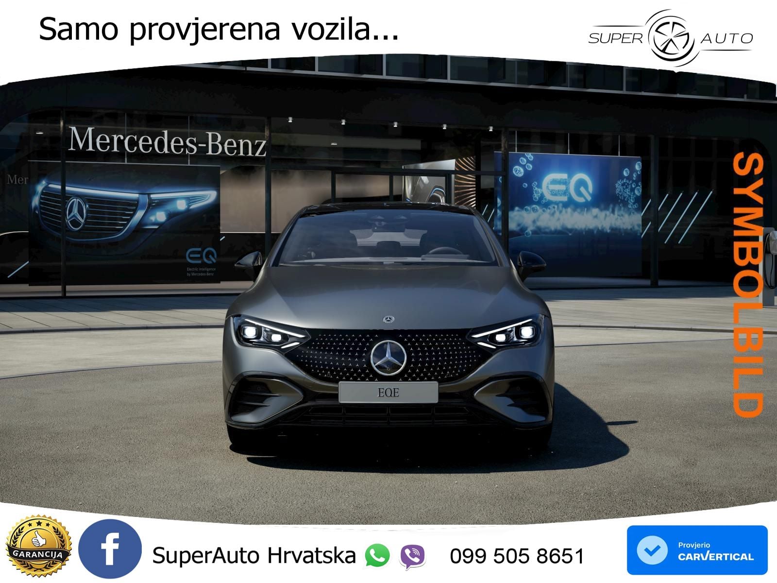 Mercedes EQE 350 98 kWh (292 KS) AMG ACC+HEAD+GR SJED+360+PANO