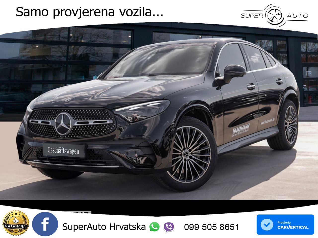 Mercedes GLC Coupe 200d (163 KS) 4MATIC 9G-TRONIC AMG ACC+GR SJED+360+PANO