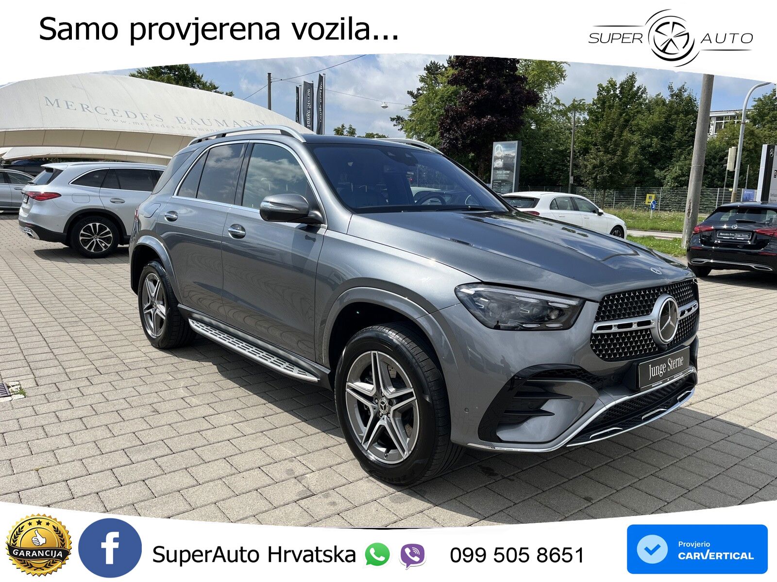 Mercedes GLE 450d (367 KS) EQ Boost 4MATIC 9G-TRONIC AMG ACC+HEAD+4xGR SJED+360+PANO