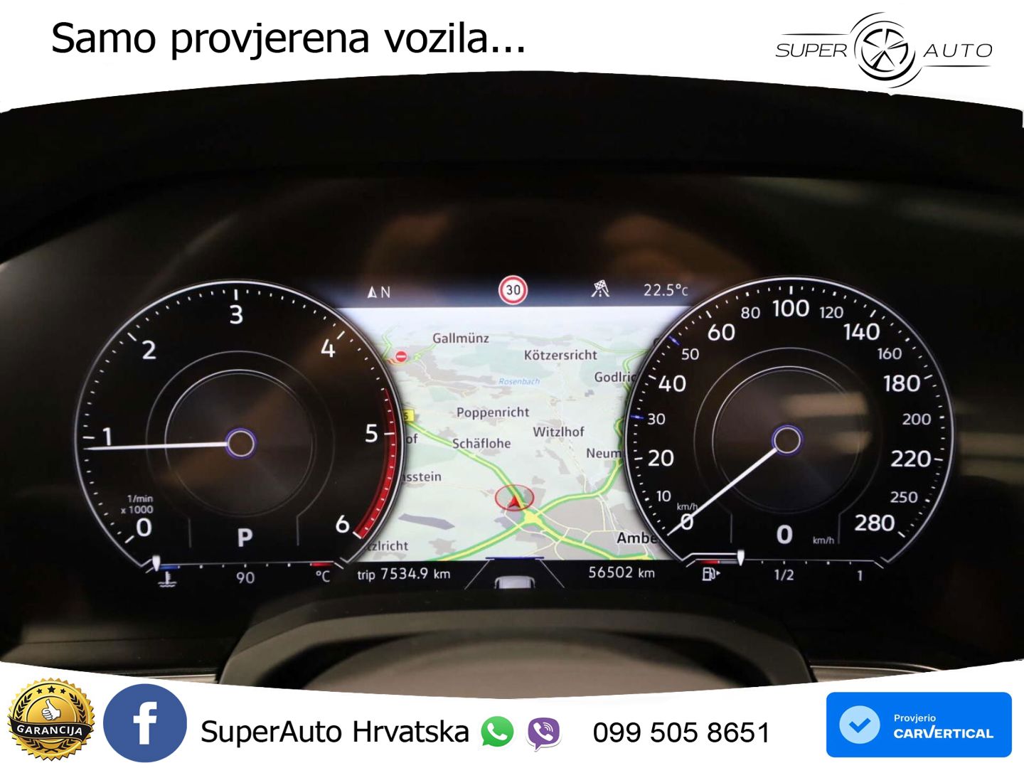 Volkswagen Touareg 3.0 V6 TDI (286 KS) 4MOTION Tiptronic ZRAČNI+ACC+GR SJED+KAM+PANO
