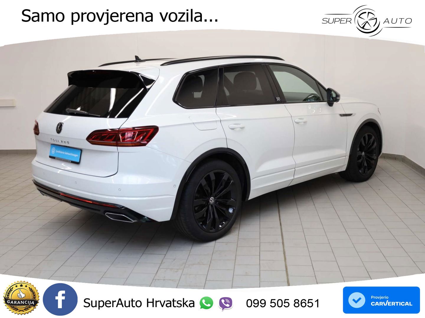 Volkswagen Touareg 3.0 V6 TDI (286 KS) 4MOTION Tiptronic ZRAČNI+ACC+GR SJED+KAM+PANO