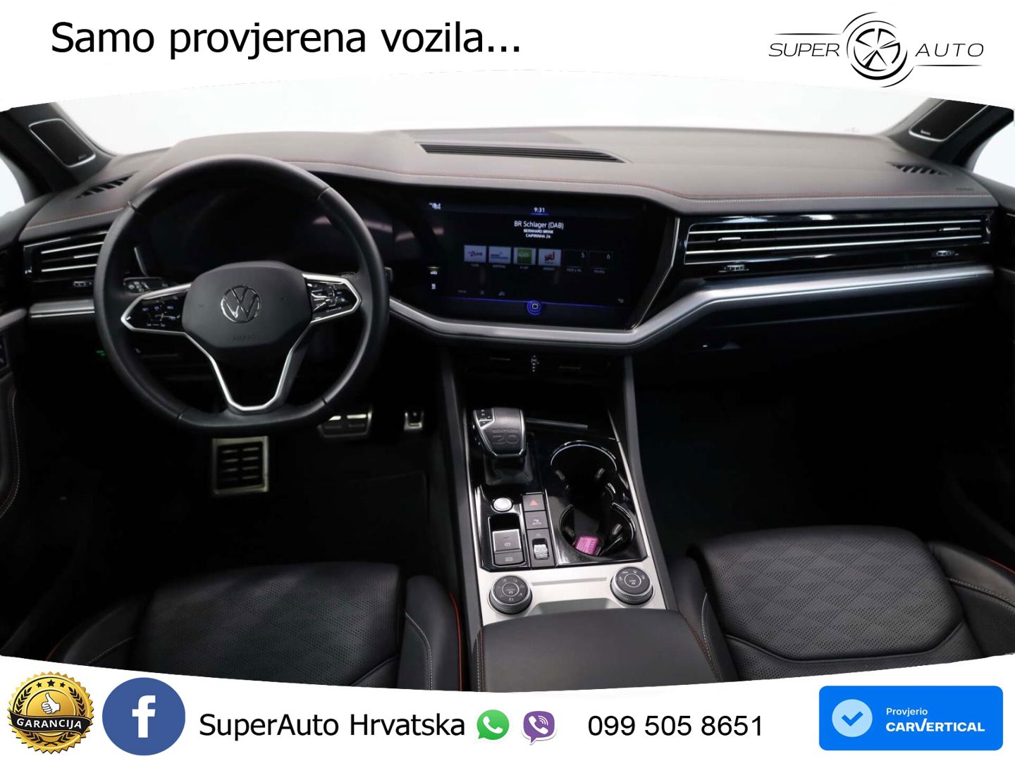 Volkswagen Touareg 3.0 V6 TDI (286 KS) 4MOTION Tiptronic ZRAČNI+ACC+GR SJED+KAM+PANO