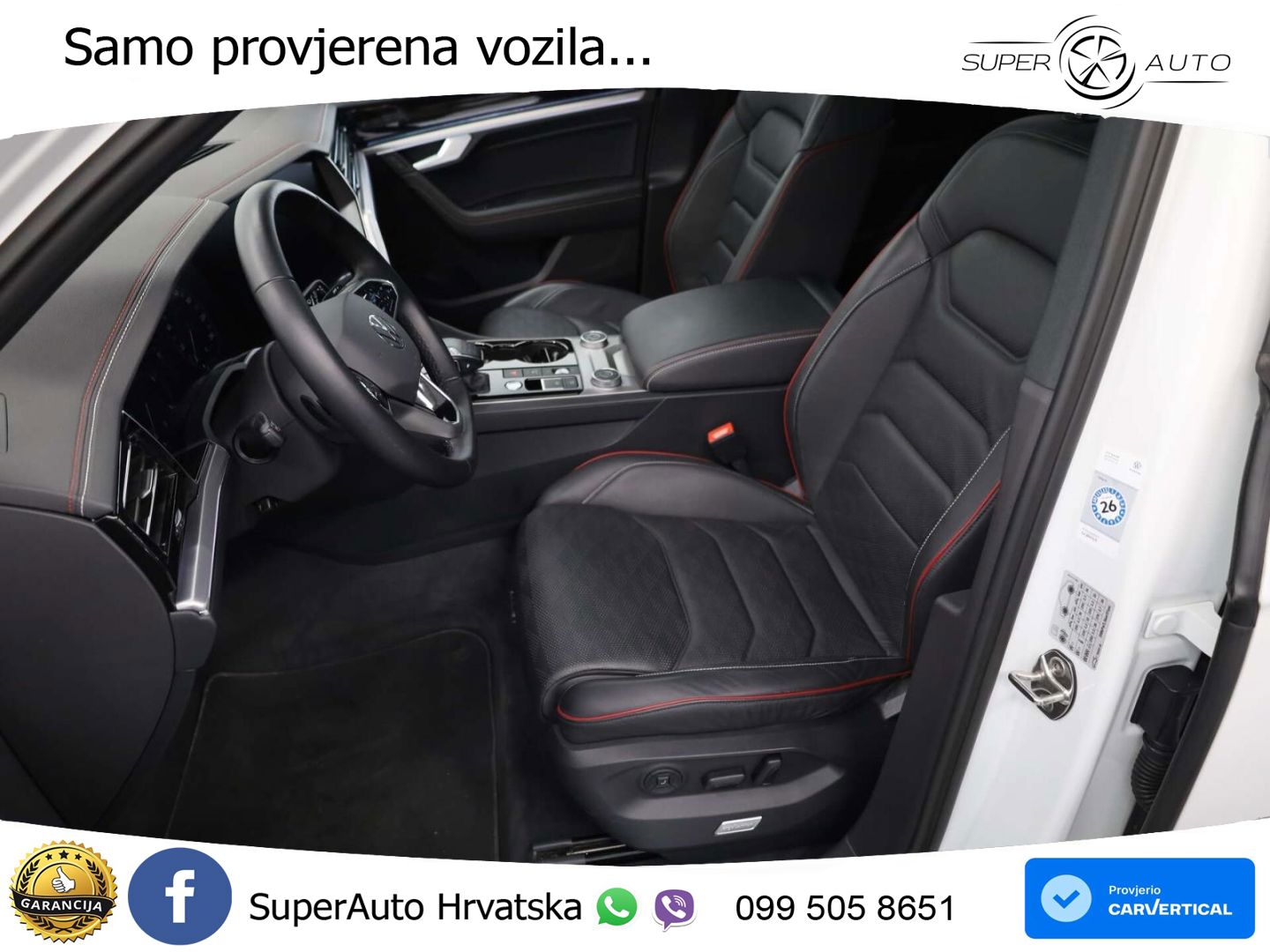 Volkswagen Touareg 3.0 V6 TDI (286 KS) 4MOTION Tiptronic ZRAČNI+ACC+GR SJED+KAM+PANO