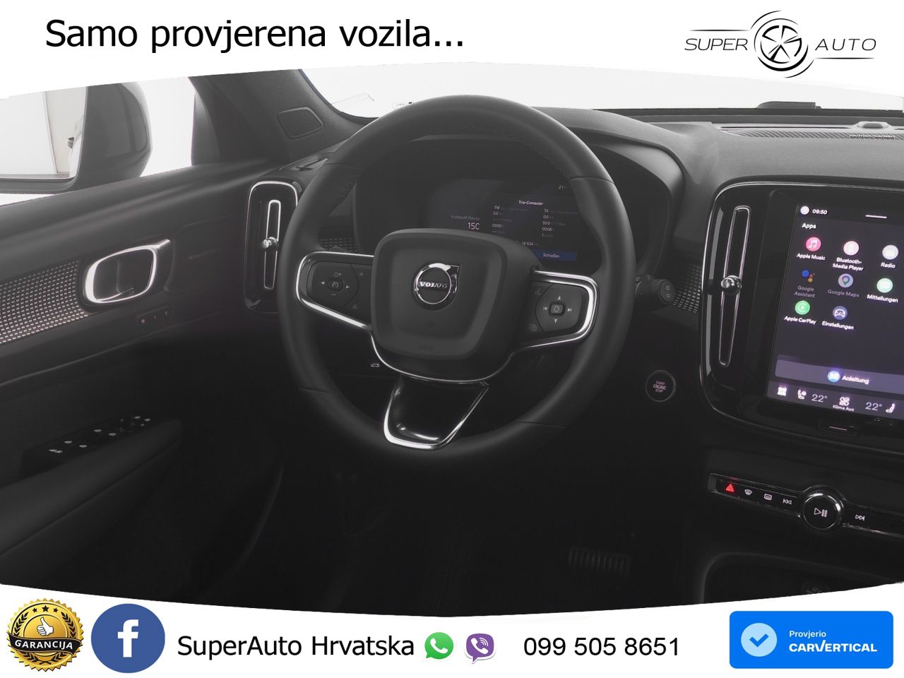 Volvo XC40 2.0 B4 AWD 197 KS Automatic ACC+GR SJED+360+PANO