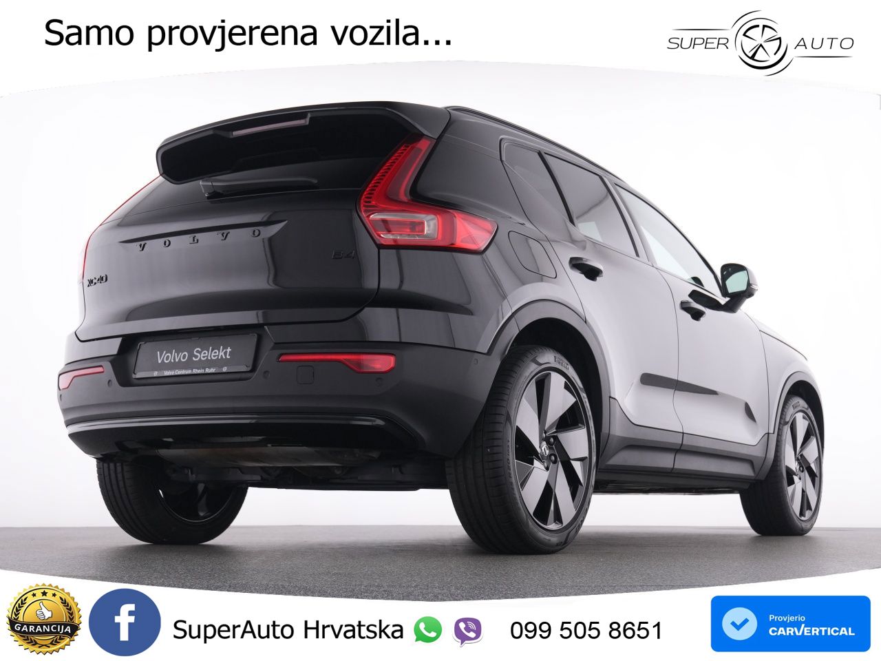 Volvo XC40 2.0 B4 AWD 197 KS Automatic ACC+GR SJED+360+PANO