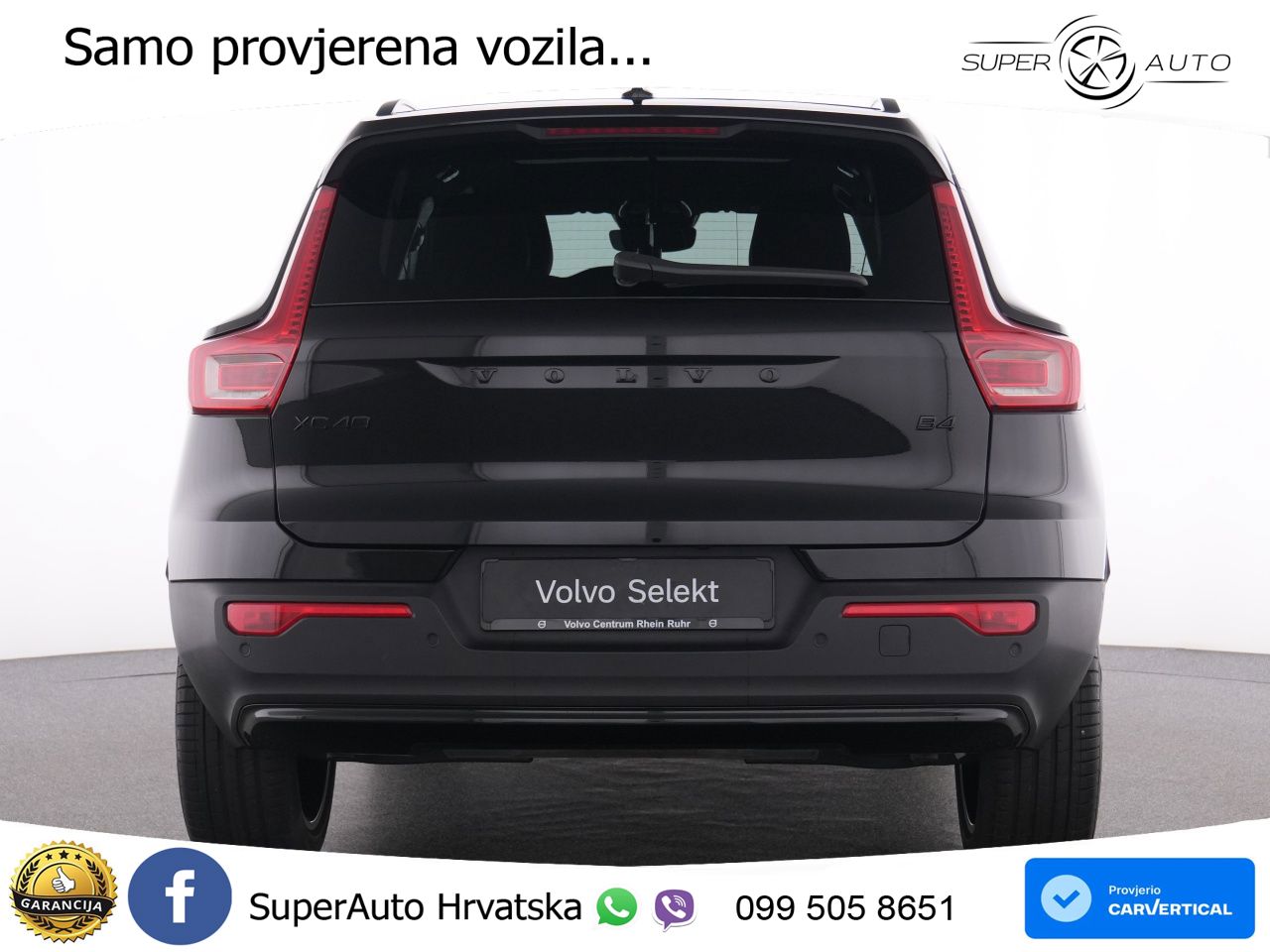 Volvo XC40 2.0 B4 AWD 197 KS Automatic ACC+GR SJED+360+PANO