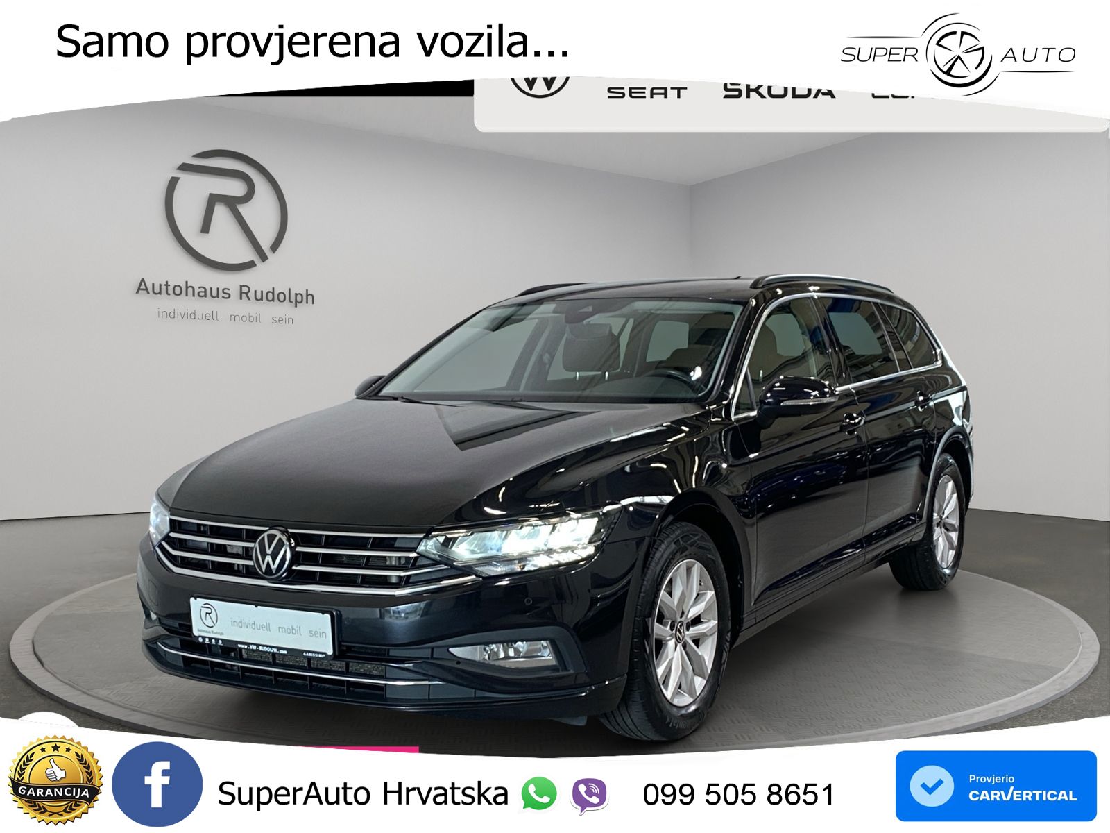 Volkswagen Passat Variant 2.0 TDI (150 KS) DSG Business LED+GR SJED+ACC