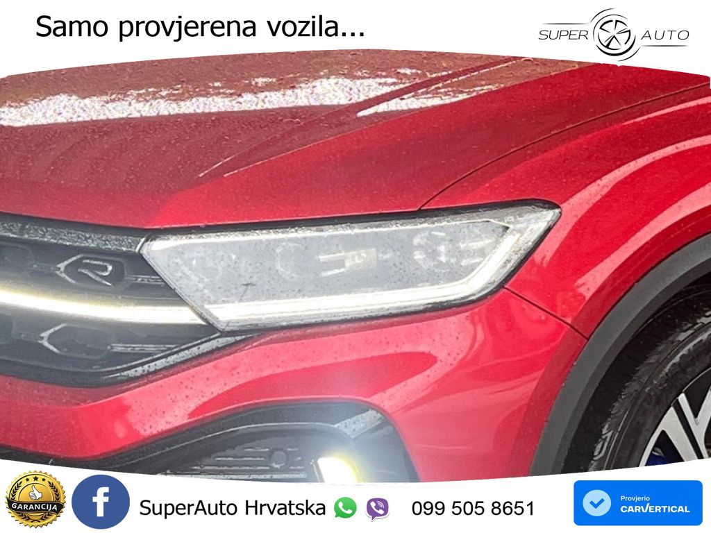 Volkswagen T-Roc I R 2.0 TSI (300 KS) OPF 4M DSG MATRIX+GR SJED+KAM