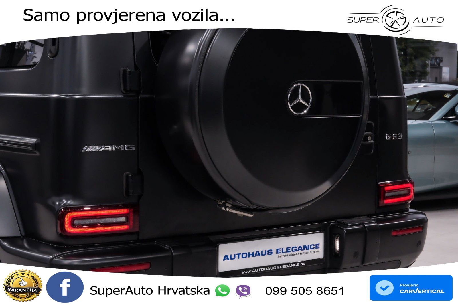 Mercedes AMG G 63 Long V8 (585 KS) 4MATIC 9G-TRONIC AMG SPEEDSHIFT TCT Superior LED+GR SJED+ACC