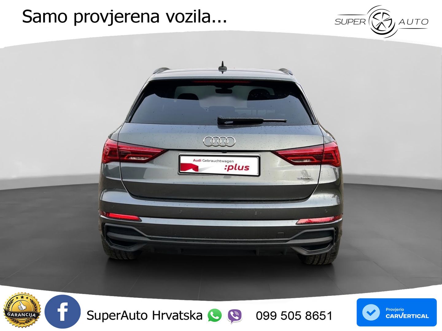 Audi Q3 45 TFSI (245 KS) quattro S tronic S line MATRIX+GR SJED+KAM