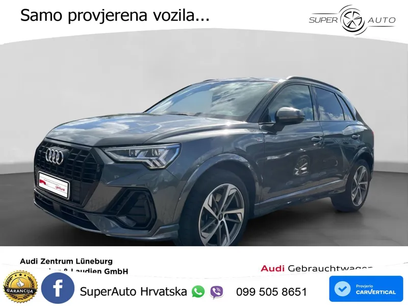 Audi Q3 45 TFSI (245 KS) quattro S tronic S line MATRIX+GR SJED+KAM
