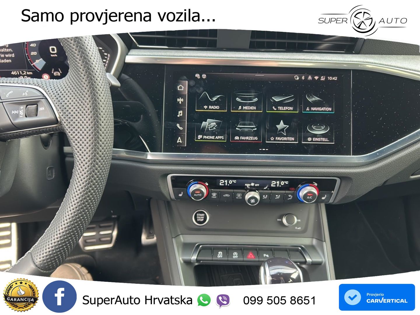 Audi Q3 45 TFSI (245 KS) quattro S tronic S line MATRIX+GR SJED+KAM