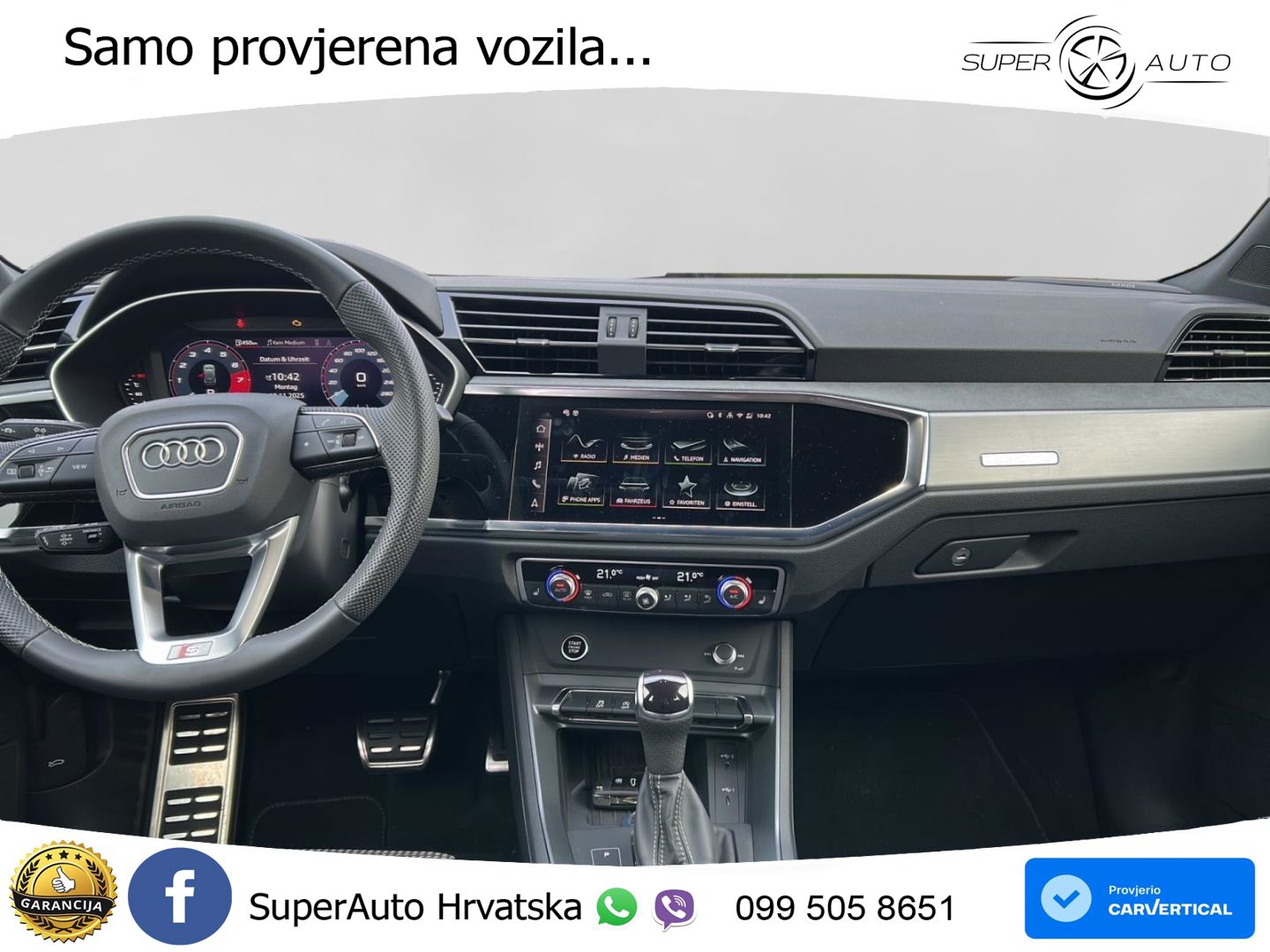 Audi Q3 45 TFSI (245 KS) quattro S tronic S line MATRIX+GR SJED+KAM