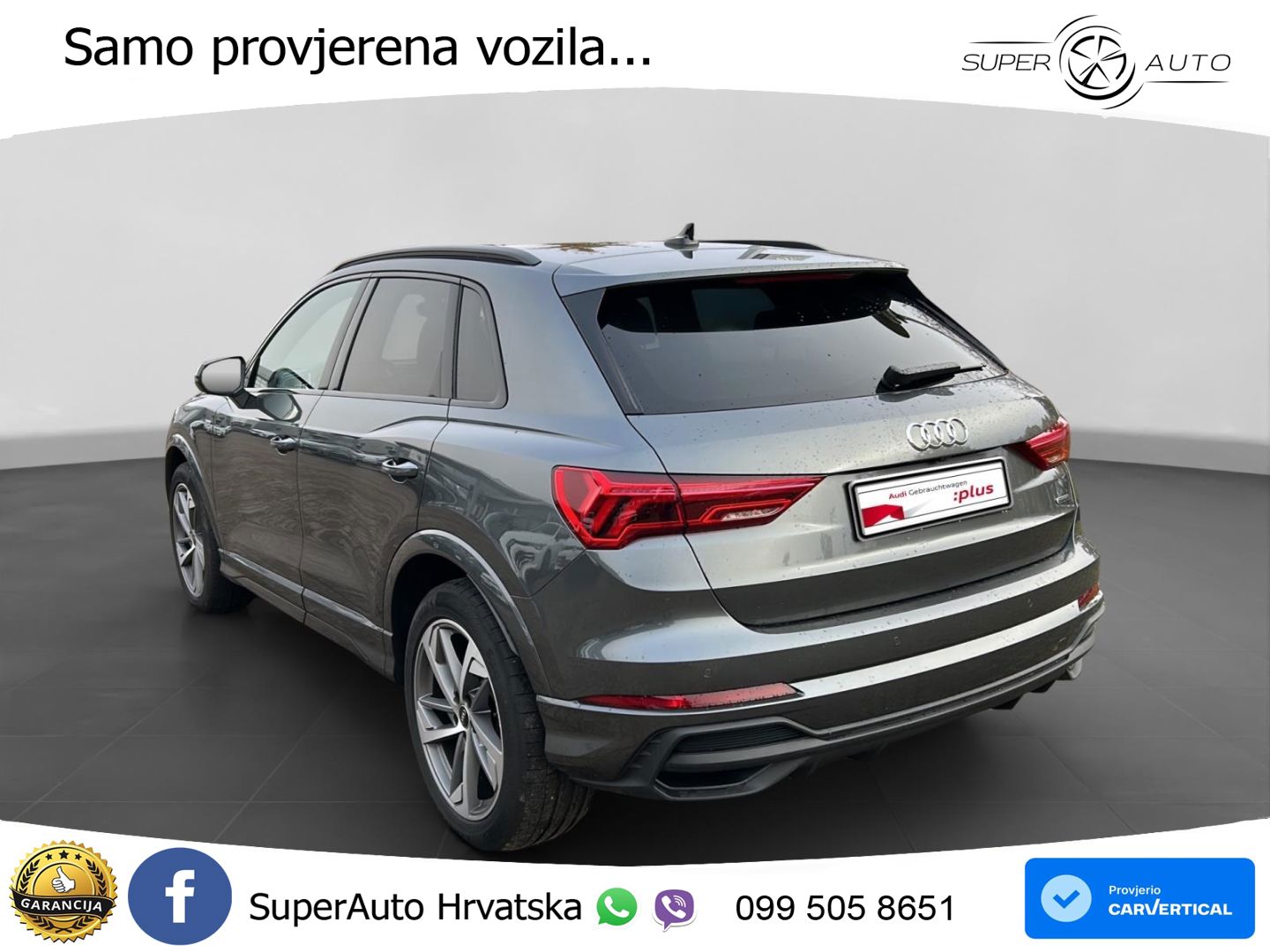 Audi Q3 45 TFSI (245 KS) quattro S tronic S line MATRIX+GR SJED+KAM