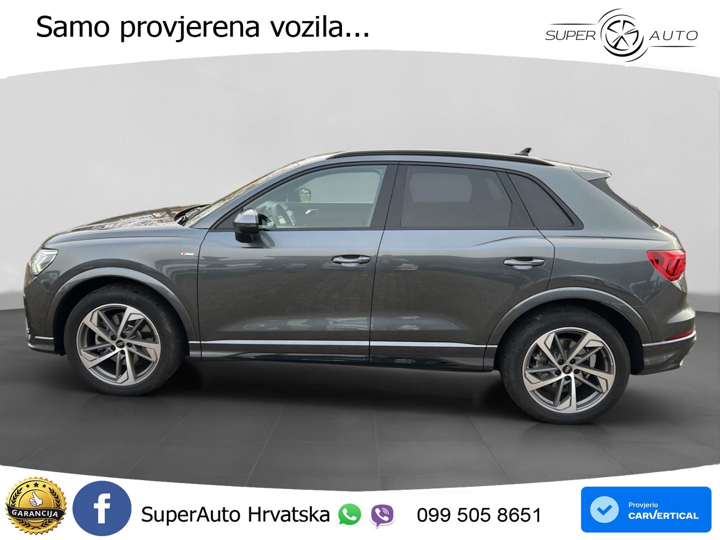 Audi Q3 45 TFSI (245 KS) quattro S tronic S line MATRIX+GR SJED+KAM