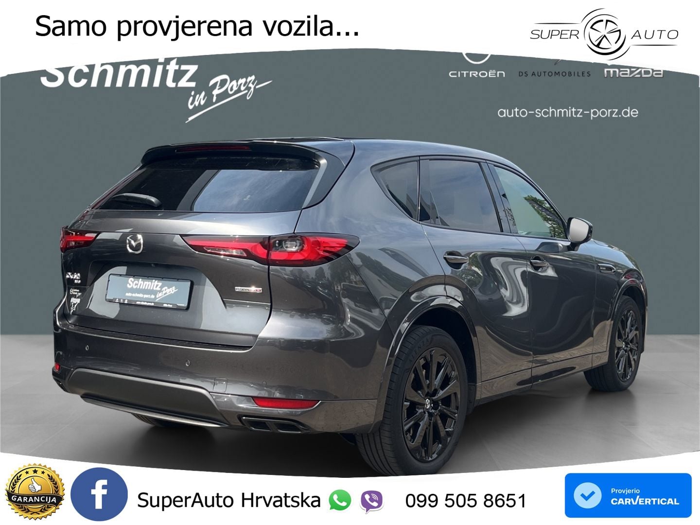 Mazda CX-60 3.3 e-Skyactiv D (254 KS) AWD Automatic MATRIX+GR SJED+KAM