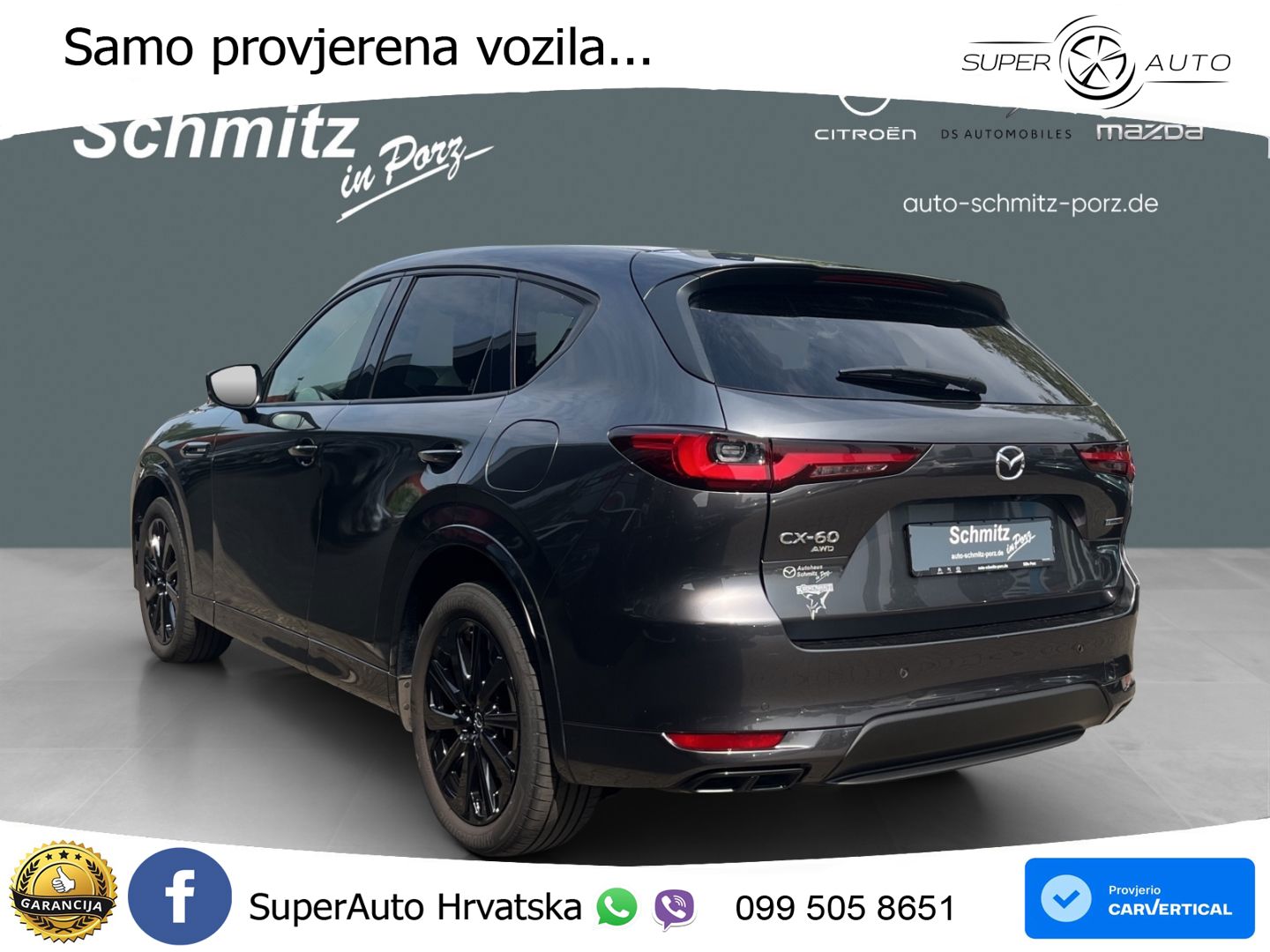 Mazda CX-60 3.3 e-Skyactiv D (254 KS) AWD Automatic MATRIX+GR SJED+KAM