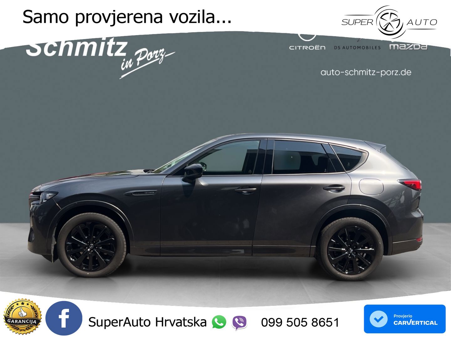 Mazda CX-60 3.3 e-Skyactiv D (254 KS) AWD Automatic MATRIX+GR SJED+KAM