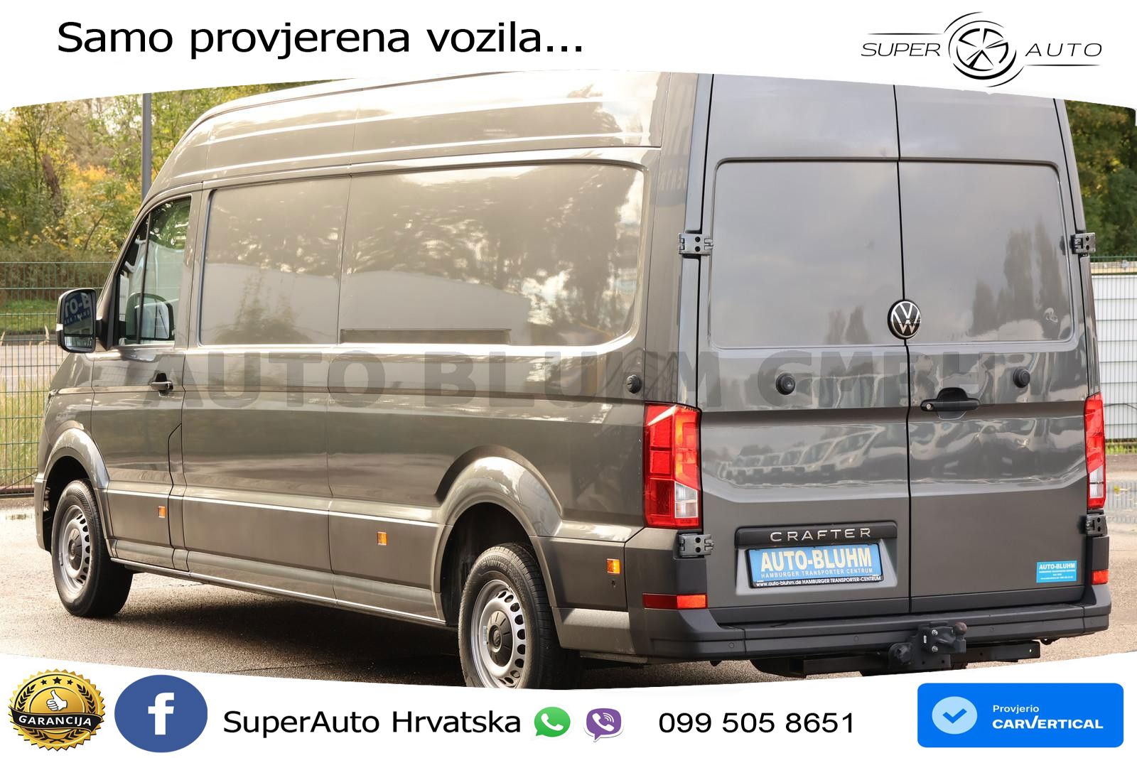 Volkswagen Crafter 35 TDI Kasten L4H3 Kamera AHK 3,0T Navi 177 KS