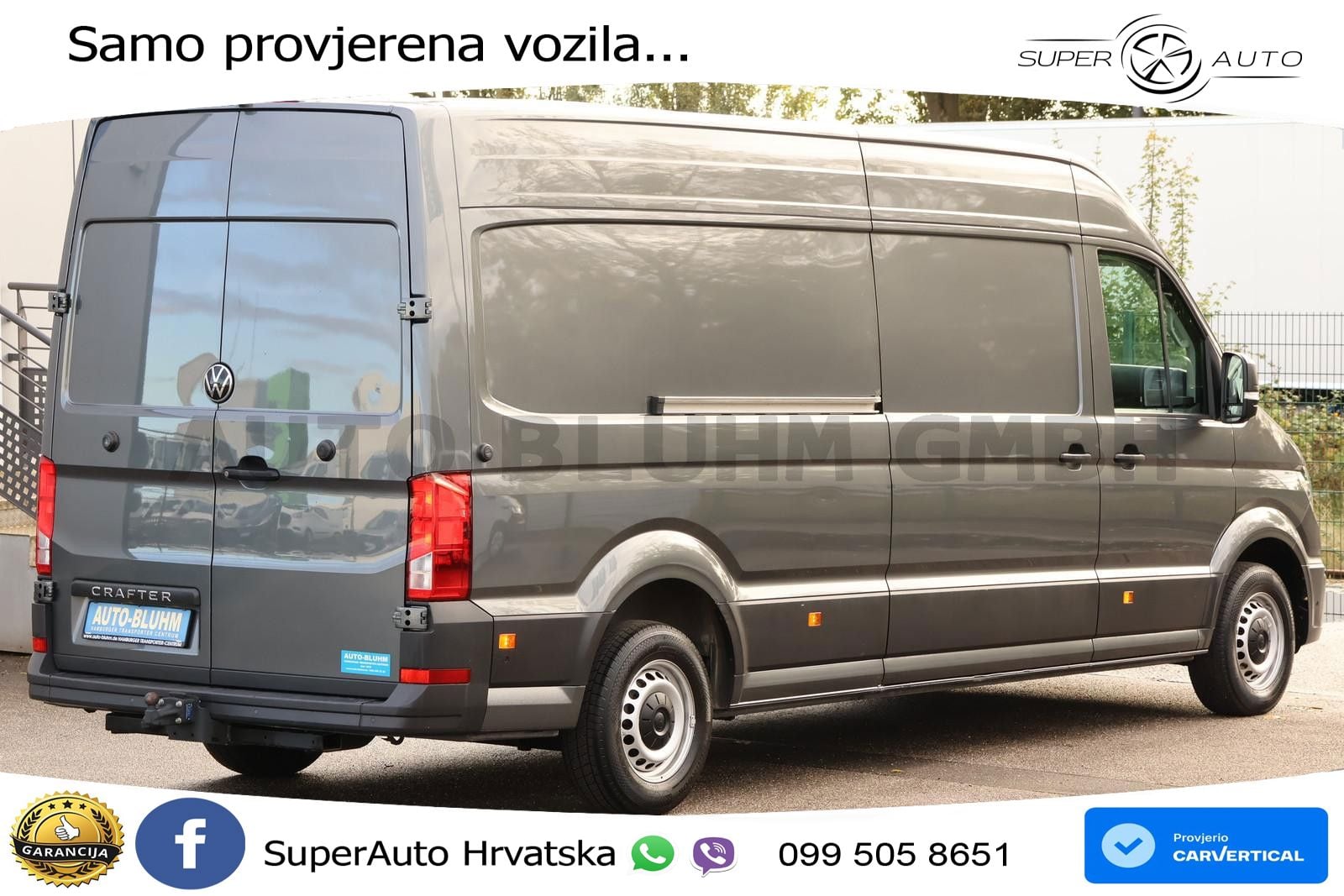 Volkswagen Crafter 35 TDI Kasten L4H3 Kamera AHK 3,0T Navi 177 KS