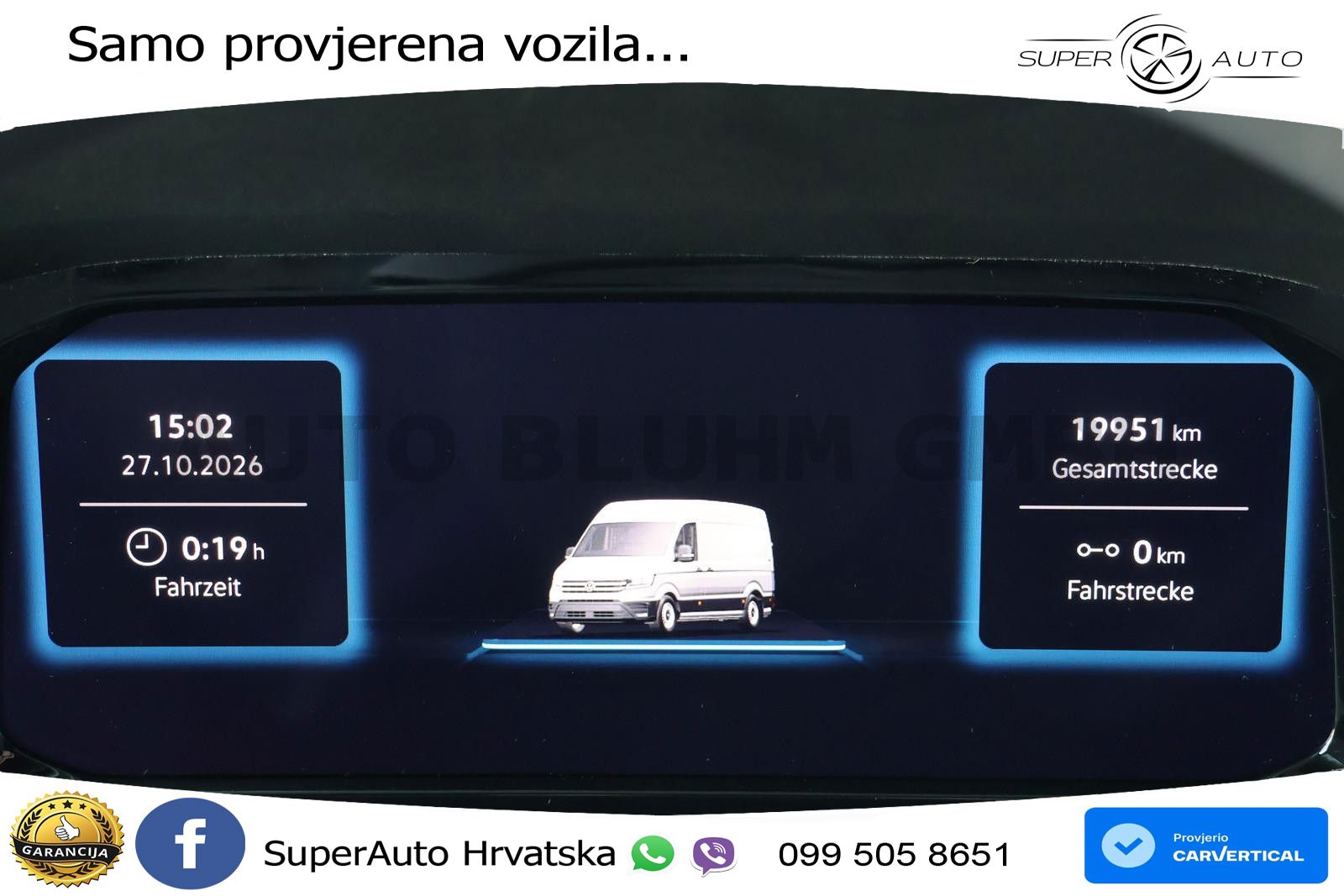Volkswagen Crafter 35 TDI Kasten L4H3 Kamera AHK 3,0T Navi 177 KS