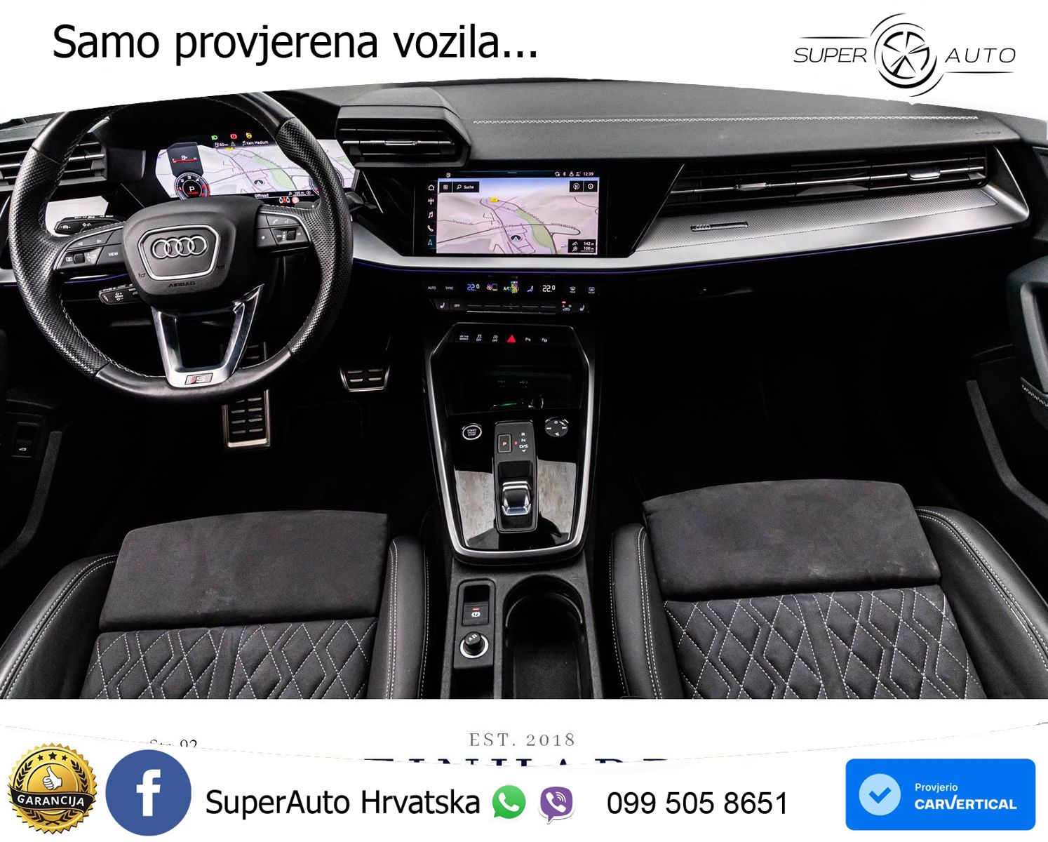 Audi A3 35 TDI (150 KS) S tronic 2x S line LED+GR SJED+ACC