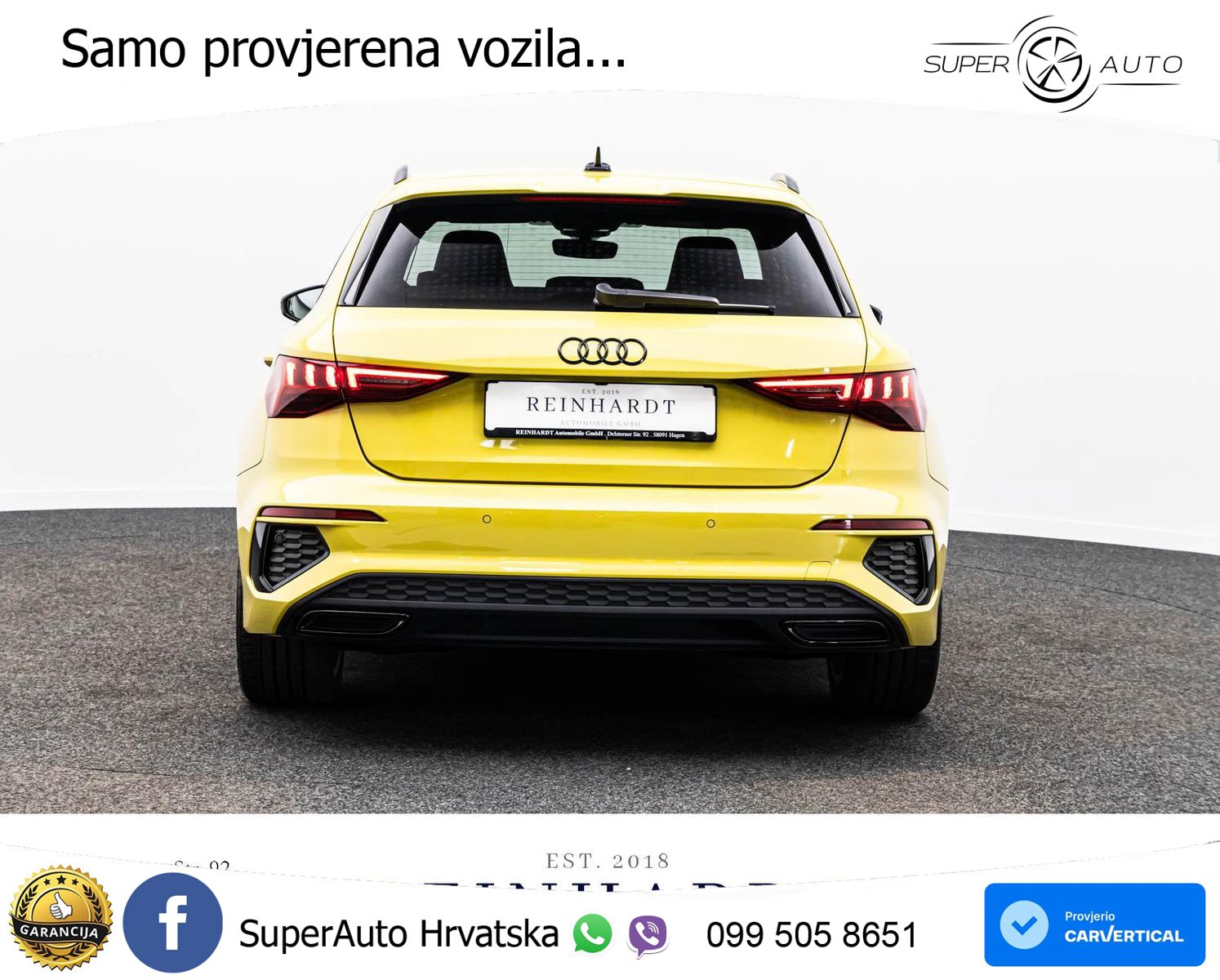 Audi A3 35 TDI (150 KS) S tronic 2x S line LED+GR SJED+ACC