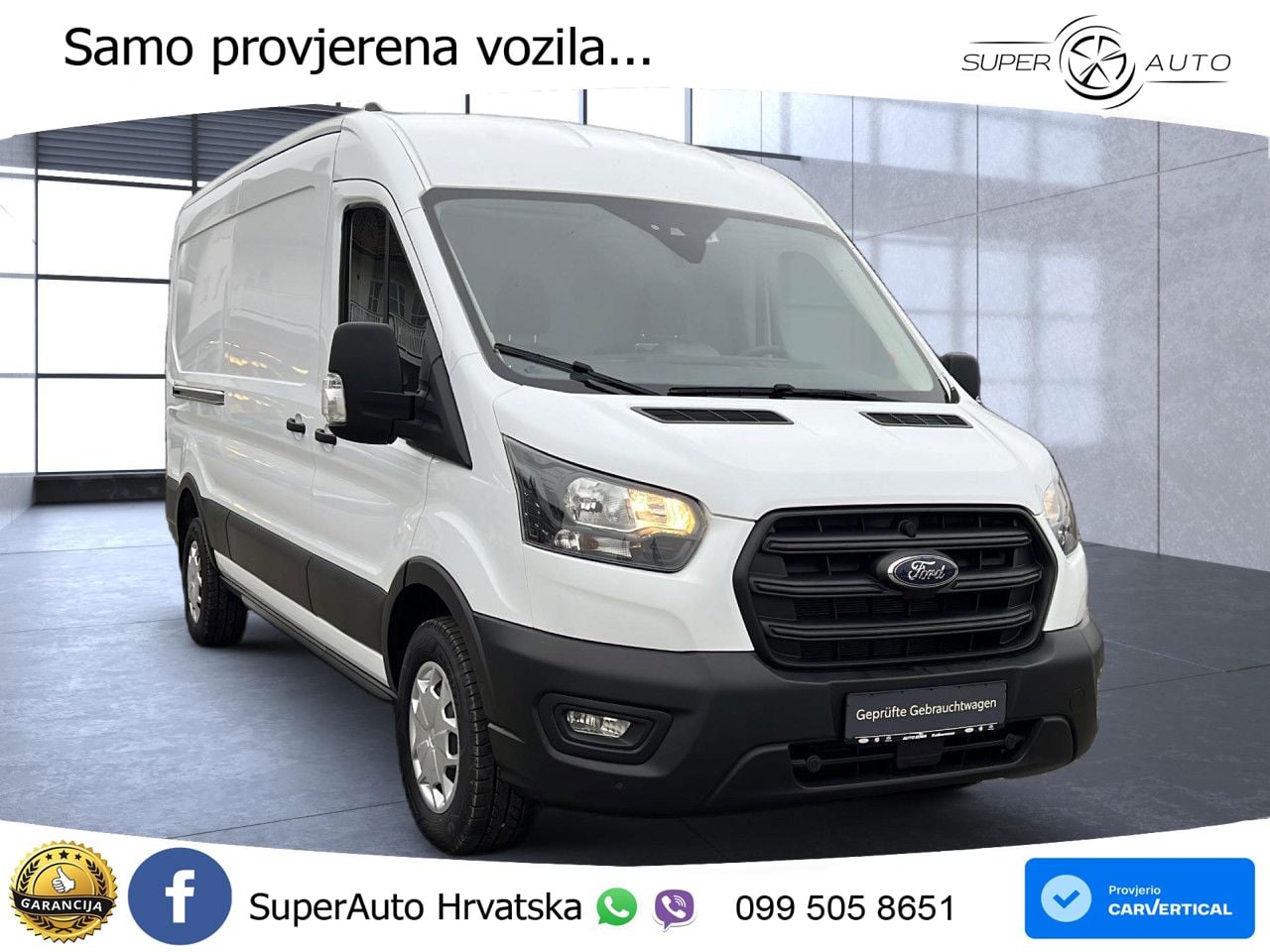 Ford Transit 350 L3 Trend- AHK, Klima 131 KS