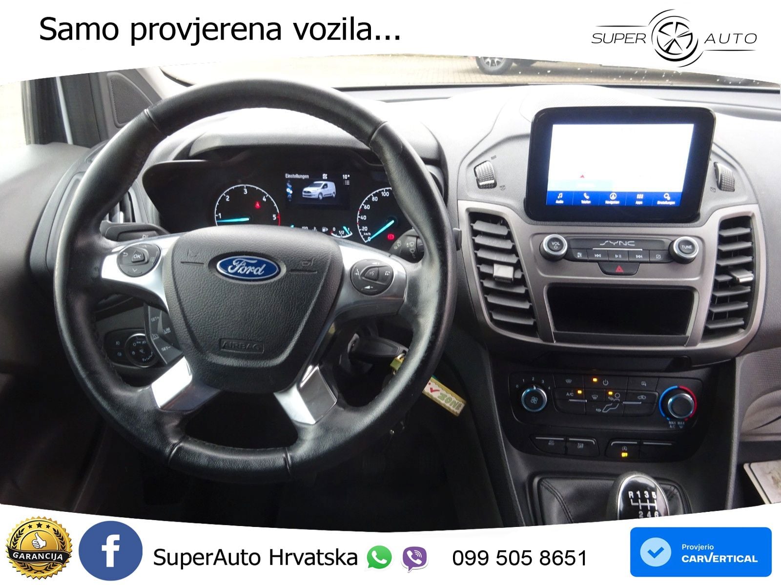 Ford Transit Connect Kasten L1 Trend 100PS Regalausba 101 KS