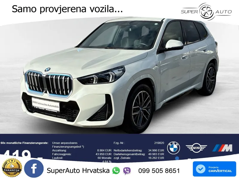 BMW iX1 68 kWh (313 KS) xDrive30 M Sport