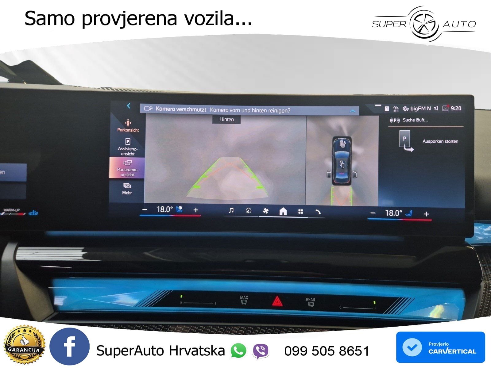 BMW 520d (197 KS) Steptronic M Sport LED+GR SJED+ACC