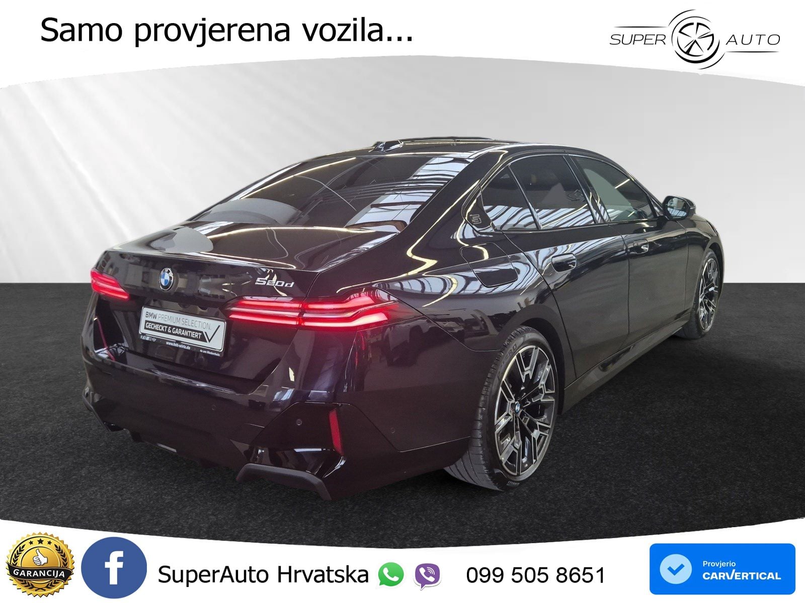 BMW 520d (197 KS) Steptronic M Sport LED+GR SJED+ACC