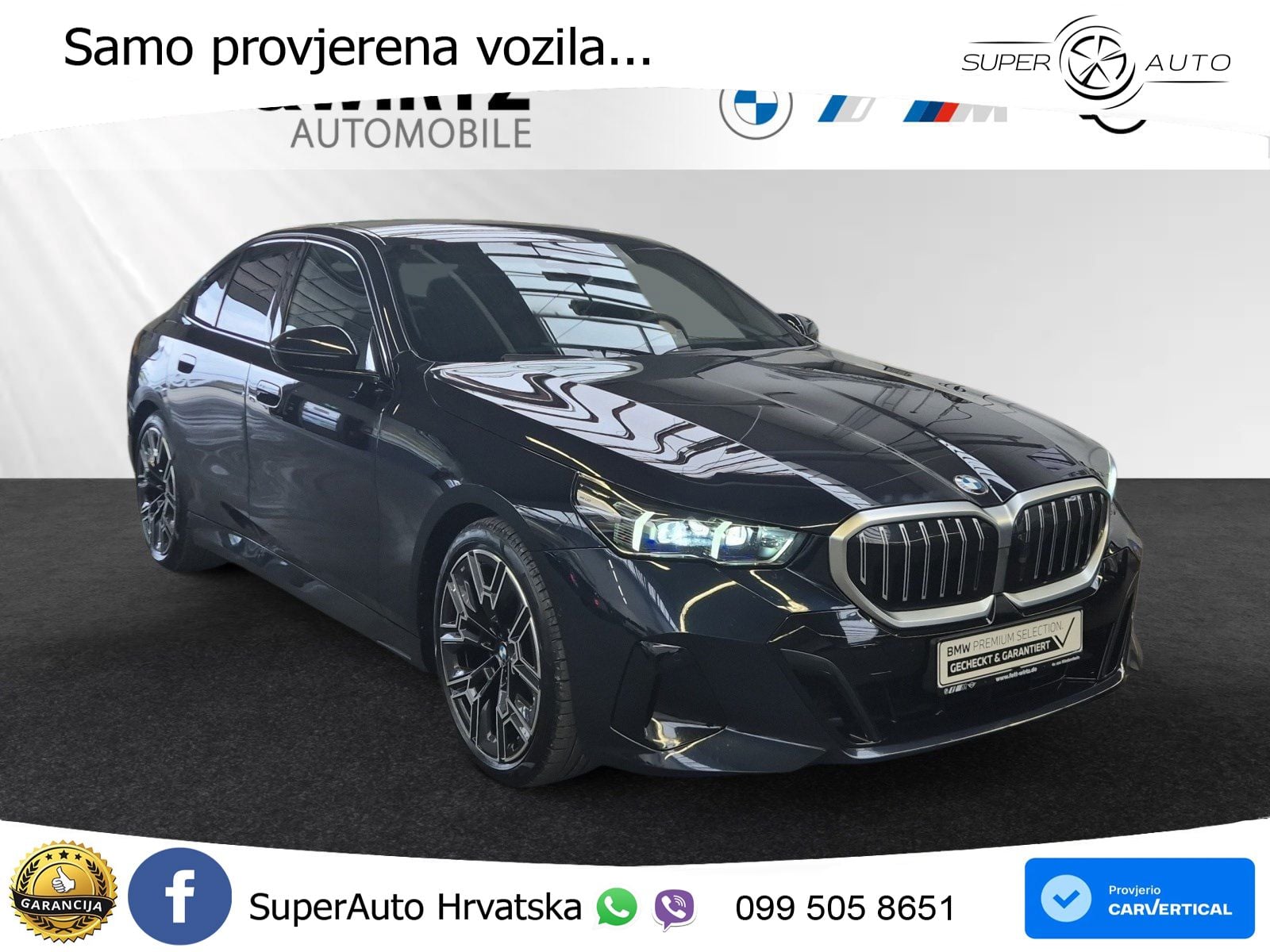 BMW 520d (197 KS) Steptronic M Sport LED+GR SJED+ACC