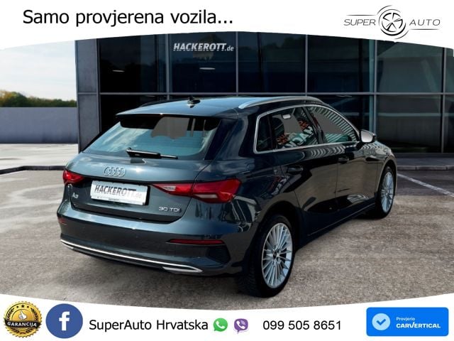 Audi A3 30 TDI (116 KS) S tronic LED+GR SJED+ACC