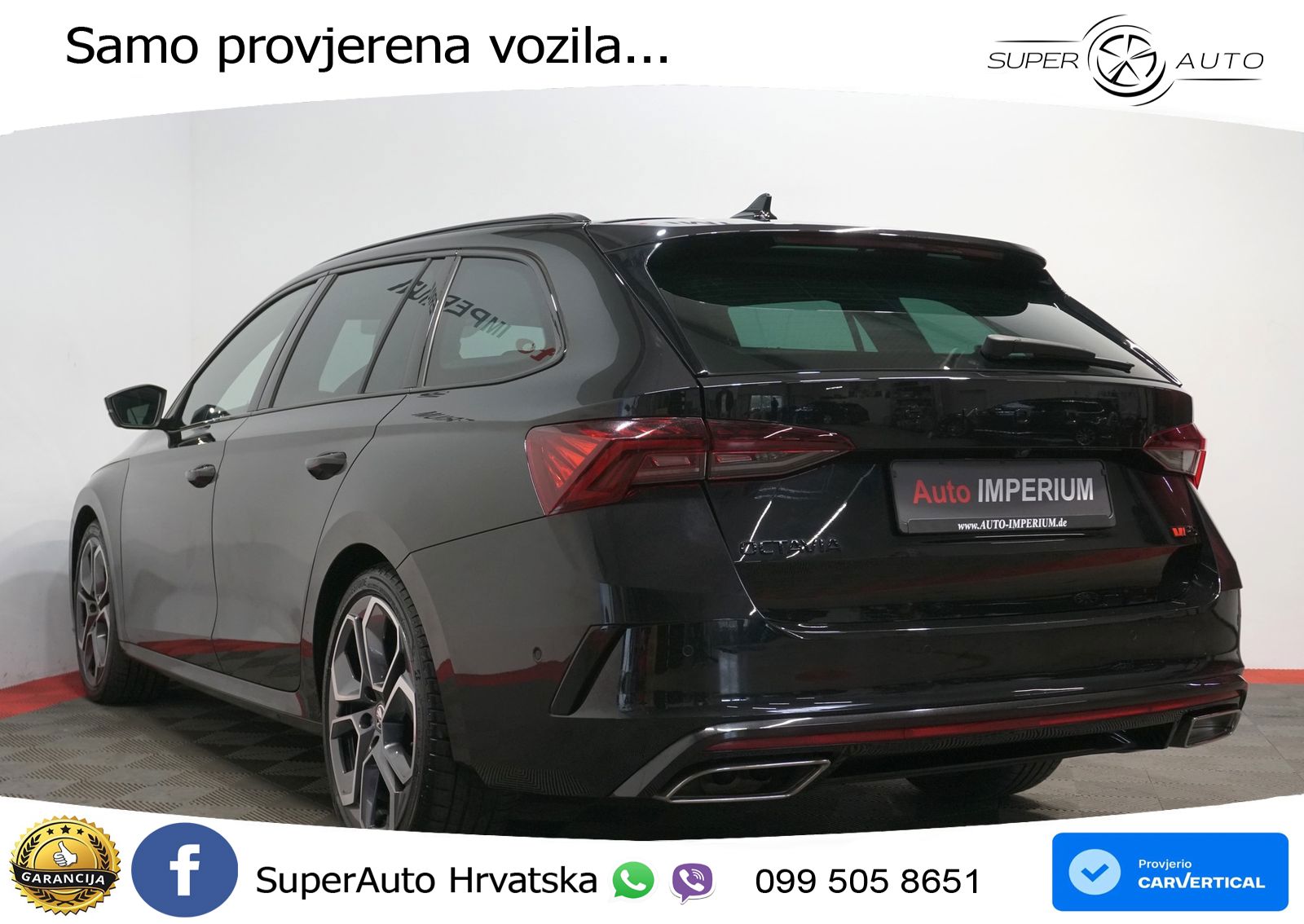 Škoda Octavia Combi RS 2.0 TDI (200 KS) DSG MATRIX+GR SJED+KAM